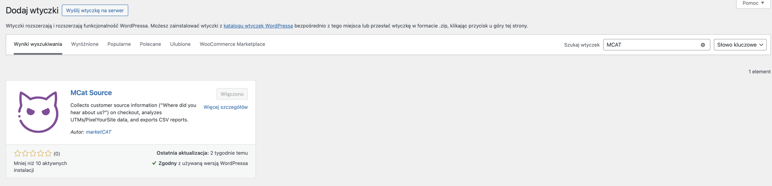 Strona wtyczki na WordPress.org